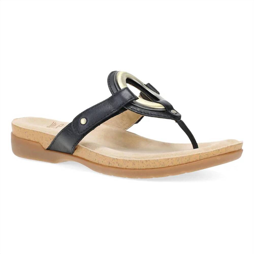 NEW DANSKO women's rosalia sandal in black
